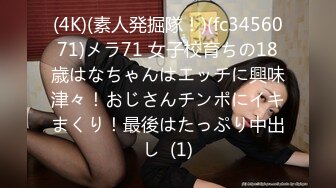 (4K)(素人発掘隊！)(fc3456071)メラ71 女子校育ちの18歳はなちゃんはエッチに興味津々！おじさんチンポにイキまくり！最後はたっぷり中出し  (1)