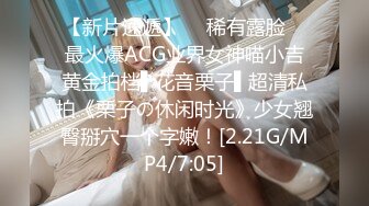 【新片速遞】  ✿稀有露脸✿ 最火爆ACG业界女神喵小吉黄金拍档▌花音栗子▌超清私拍《栗子の休闲时光》少女翘臀掰穴一个字嫩！[2.21G/MP4/7:05]