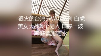 -很火的台湾SWAG系列 白虎美女大战N个男人 口爆一波再3P高潮喷水