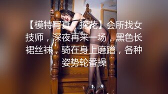 【模特写真丶探花】会所找女技师，深夜再来一场，黑色长裙丝袜，骑在身上磨蹭，各种姿势轮番操