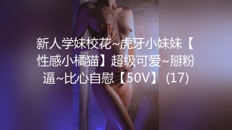 新人学妹校花~虎牙小妹妹【性感小橘猫】超级可爱~掰粉逼~比心自慰【50V】 (17)