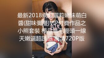 最新2018網紅蘿莉嫩妹萌白醬(甜味彌漫)VIP付費作品之小熊套裝 極品無毛饅頭一線天嫩逼超誘惑 高清720P版