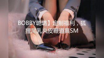 BOBBY璐璐】定制福利，狐狸尾乳夹皮鞭道具SM