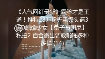 《人气网红最新》露脸才是王道！推特28万粉无毛馒头逼36D纯欲少女【兔子布朗尼】私拍2 百合露出调教啪啪多种多样 (14)