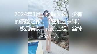 2024年3月，约啪大神，少有的露脸之作，【狂射丝袜脚】，极品美女，南航空姐，丝袜足交后入