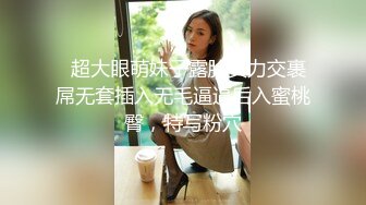   超大眼萌妹子露脸卖力交裹屌无套插入无毛逼逼后入蜜桃臀，特写粉穴