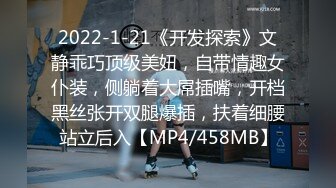 2022-1-21《开发探索》文静乖巧顶级美妞，自带情趣女仆装，侧躺着大屌插嘴，开档黑丝张开双腿爆插，扶着细腰站立后入【MP4/458MB】